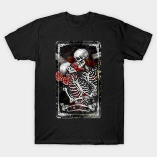 Lovers Skeleton Tarot T-Shirt